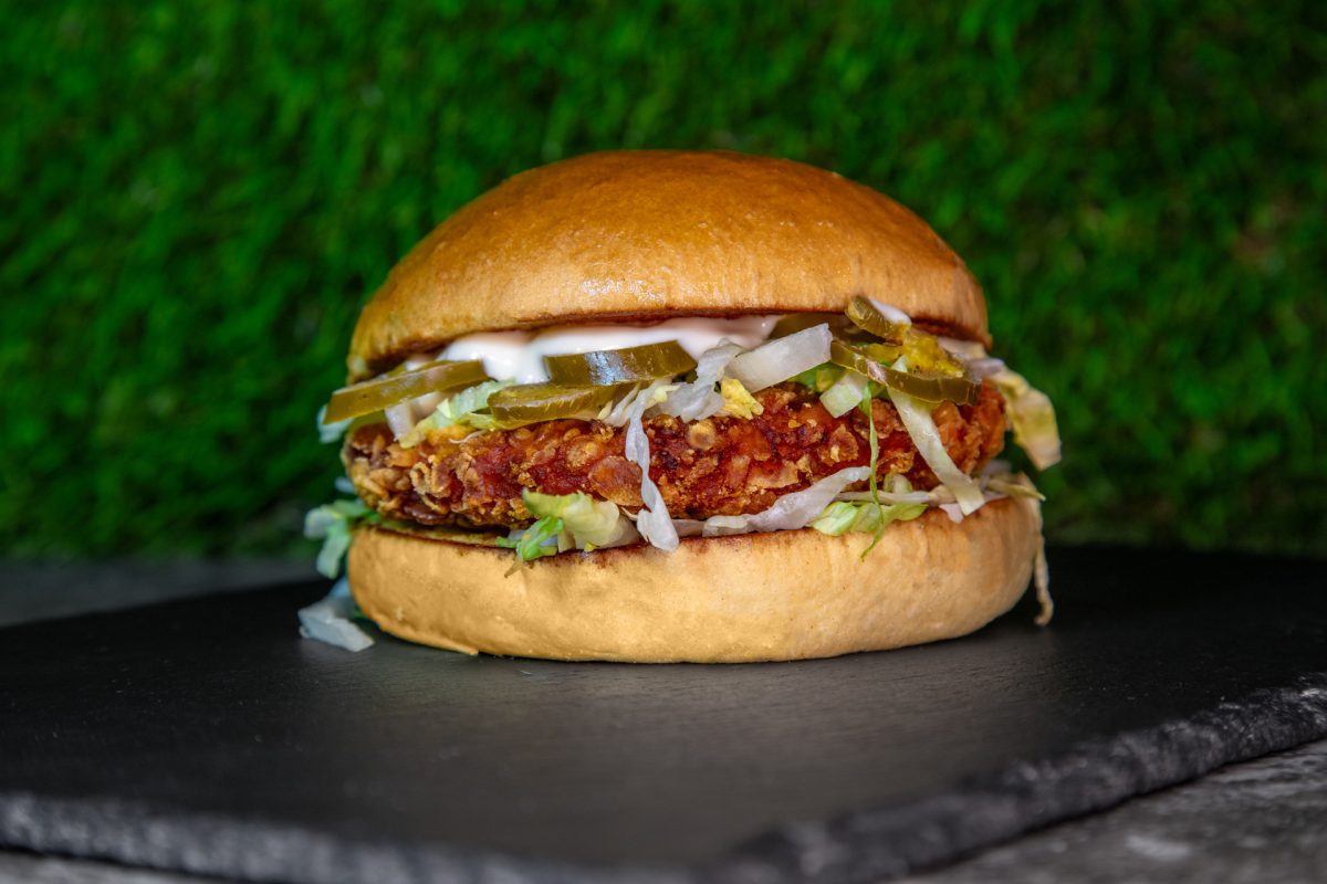 Jalapenos Smash Chicken Deluxe Burger