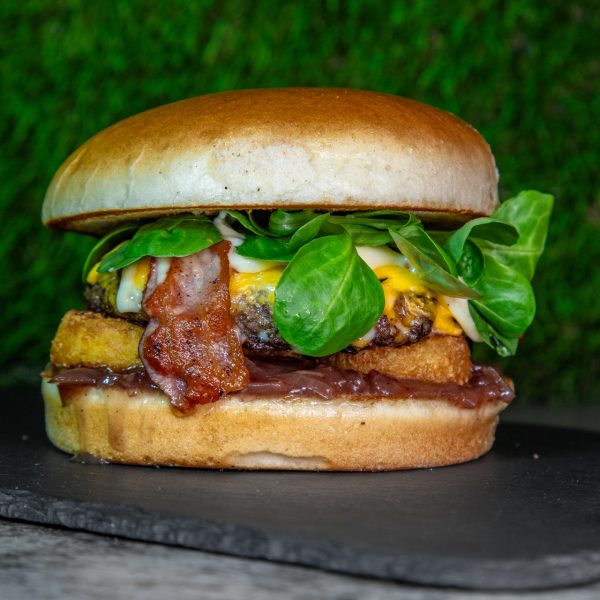 Purple Luxe Röszti Burger